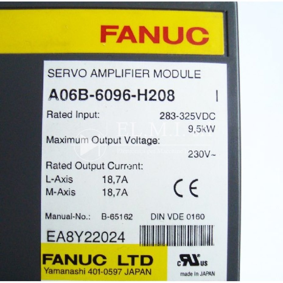FANUC A06B-6096-H208 - immagine 2