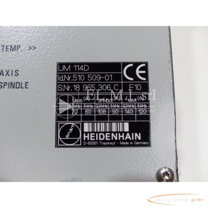 HEIDENHAIN UM 114D - immagine 11