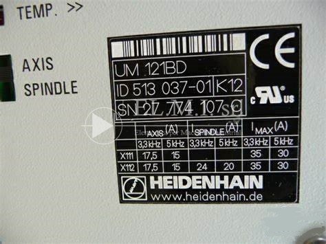 HEIDENHAIN UM 121BD - immagine 8