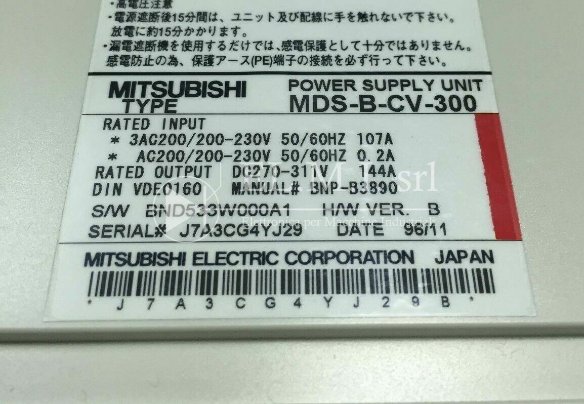 MITSUBISHI MDS-B-CV-300 - immagine 3