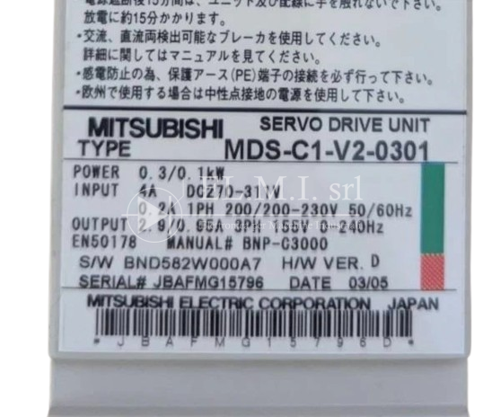 MITSUBISHI MDS-C1-V2-0301 - immagine 3